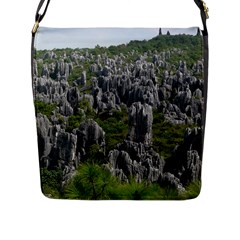 Stone Forest 1 Flap Messenger Bag (l) 