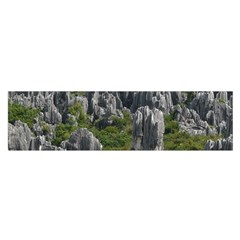 Stone Forest 1 Satin Scarf (oblong)