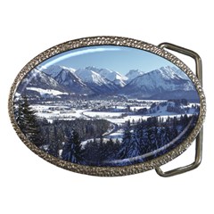 Snowy Mountains Belt Buckles by trendistuff