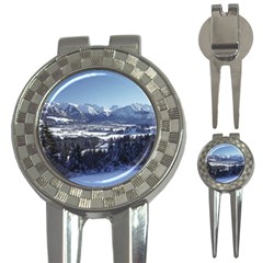 Snowy Mountains 3-in-1 Golf Divots by trendistuff