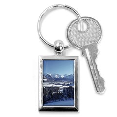 Snowy Mountains Key Chains (rectangle)  by trendistuff