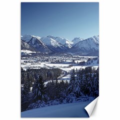 Snowy Mountains Canvas 20  X 30   by trendistuff