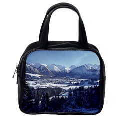 Snowy Mountains Classic Handbags (one Side) by trendistuff