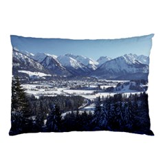 Snowy Mountains Pillow Cases