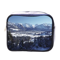 Snowy Mountains Mini Toiletries Bags by trendistuff