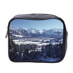 Snowy Mountains Mini Toiletries Bag 2-side