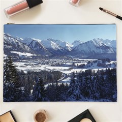 Snowy Mountains Cosmetic Bag (xxl)  by trendistuff