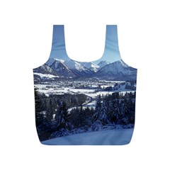 Snowy Mountains Full Print Recycle Bags (s)  by trendistuff