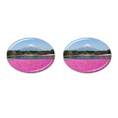 Shibazakura Cufflinks (oval) by trendistuff