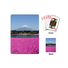 Shibazakura Playing Cards (mini)  by trendistuff