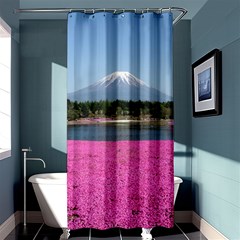 Shibazakura Shower Curtain 36  X 72  (stall) 