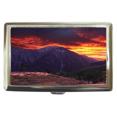 San Gabriel Mountain Sunset Cigarette Money Cases by trendistuff