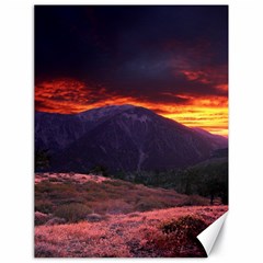 San Gabriel Mountain Sunset Canvas 18  X 24   by trendistuff