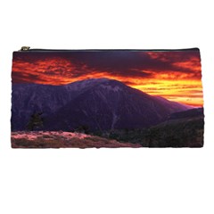 San Gabriel Mountain Sunset Pencil Cases by trendistuff