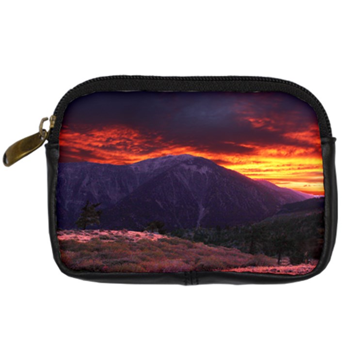 SAN GABRIEL MOUNTAIN SUNSET Digital Camera Cases