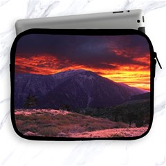 San Gabriel Mountain Sunset Apple Ipad 2/3/4 Zipper Cases