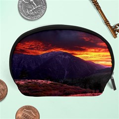 San Gabriel Mountain Sunset Accessory Pouches (large) 