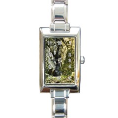 Mountain Path Rectangle Italian Charm Watches by trendistuff