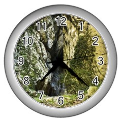 Mountain Path Wall Clocks (silver)  by trendistuff