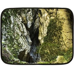 Mountain Path Double Sided Fleece Blanket (mini) 