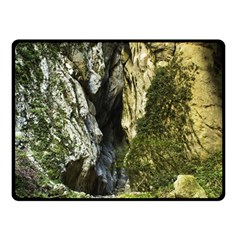 Mountain Path Double Sided Fleece Blanket (small) 