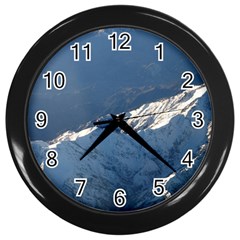 Mount Tapuaenuku Wall Clocks (black) by trendistuff