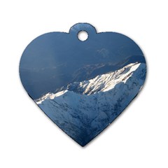 Mount Tapuaenuku Dog Tag Heart (one Side) by trendistuff