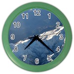 MOUNT TAPUAENUKU Color Wall Clocks Front