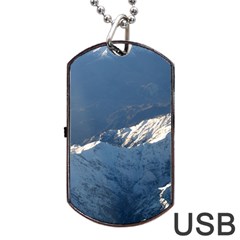 Mount Tapuaenuku Dog Tag Usb Flash (two Sides) 