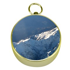 Mount Tapuaenuku Gold Compasses by trendistuff