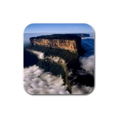 Mount Roraima 2 Rubber Square Coaster (4 Pack)  by trendistuff