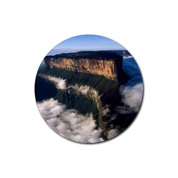 MOUNT RORAIMA 2 Rubber Round Coaster (4 pack) 