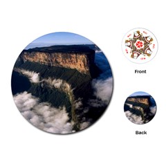 Mount Roraima 2 Playing Cards (round)  by trendistuff