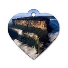 Mount Roraima 2 Dog Tag Heart (two Sides) by trendistuff