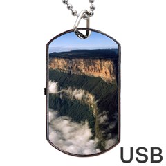 Mount Roraima 2 Dog Tag Usb Flash (two Sides)  by trendistuff