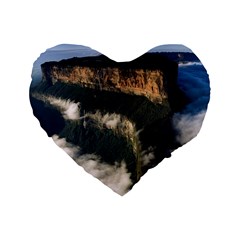 Mount Roraima 2 Standard 16  Premium Heart Shape Cushions