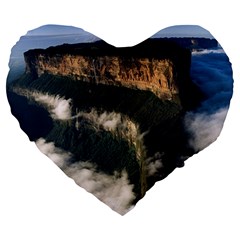 Mount Roraima 2 Large 19  Premium Heart Shape Cushions