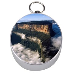 Mount Roraima 2 Silver Compasses by trendistuff