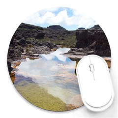 Mount Roraima 1 Round Mousepads by trendistuff