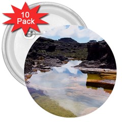 Mount Roraima 1 3  Buttons (10 Pack)  by trendistuff