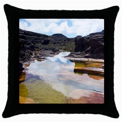 Mount Roraima 1 Throw Pillow Cases (black) by trendistuff