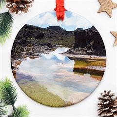 Mount Roraima 1 Round Ornament (two Sides)  by trendistuff