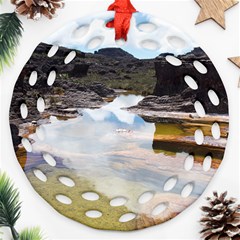 Mount Roraima 1 Ornament (round Filigree)  by trendistuff