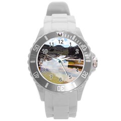 Mount Roraima 1 Round Plastic Sport Watch (l) by trendistuff