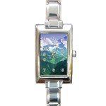 LAGHI DI FUSINE Rectangle Italian Charm Watches