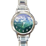 LAGHI DI FUSINE Round Italian Charm Watches