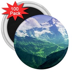 Laghi Di Fusine 3  Magnets (100 Pack) by trendistuff