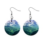 LAGHI DI FUSINE Mini Button Earrings