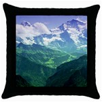 LAGHI DI FUSINE Throw Pillow Cases (Black)