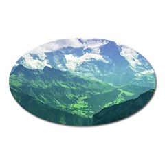 Laghi Di Fusine Oval Magnet by trendistuff